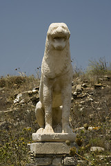 Image showing lions of naxians delos