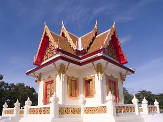 Image showing Small Buddhist temple