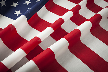 Image showing American Flag Abstract