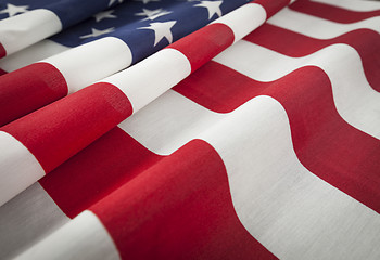 Image showing American Flag Abstract