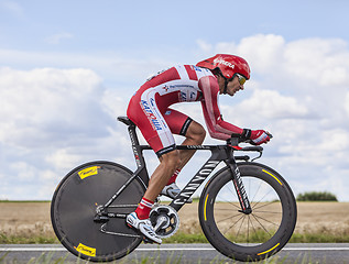 Image showing The Cyclist Giampaolo Caruso