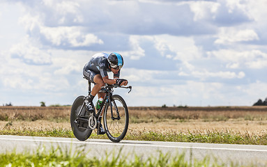 Image showing The Cyclist Richie Porte