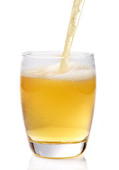 Image showing Glass of cider