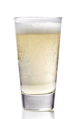 Image showing Glass of cider