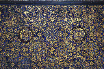 Image showing Mosque ceiling