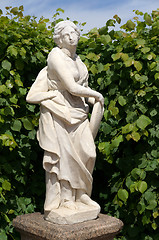 Image showing Marble sculpture in the park