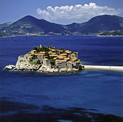 Image showing Sveti Stefan, Montenegro