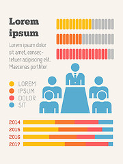 Image showing Business Infographic Elements.