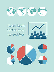 Image showing Business Infographic Elements.