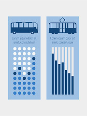 Image showing Transportation Infographic Elements.