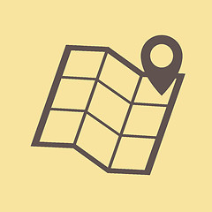 Image showing Travel Flat Icon