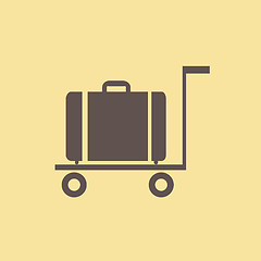 Image showing Travel Flat Icon