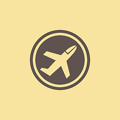 Image showing Travel Flat Icon