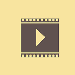 Image showing Video Flat Icon