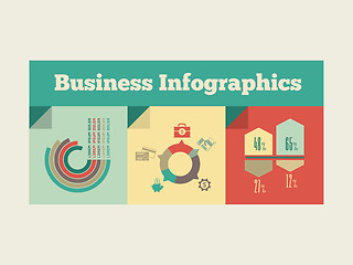 Image showing Business Infographic Elements.