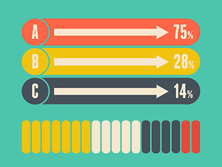 Image showing Business Infographic Elements.