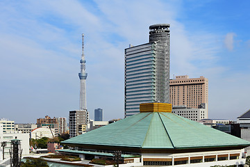 Image showing Urban cityscape of Tokyo