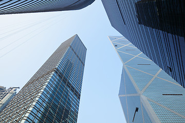 Image showing High rise building in Hong Kong