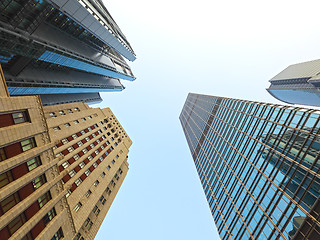 Image showing Skyscraper to sky