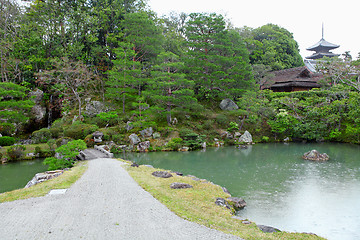 Image showing Japanese garden