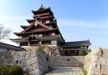 Image showing Japanese castle in Kyoto