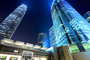 Image showing Hong Kong business district