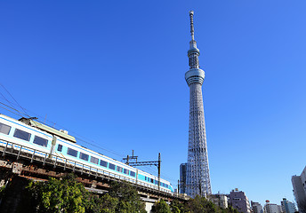 Image showing Tokyo skyline