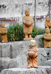 Image showing Buddha statue in temple