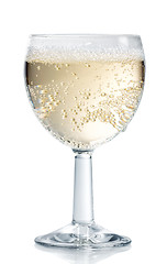 Image showing Glass of cider