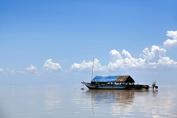 Image showing Floating village