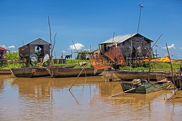 Image showing Cambodian everyday life