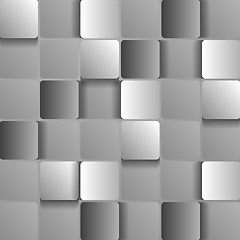 Image showing Abstract squares tech design