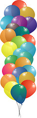 Image showing balloon set string