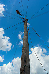 Image showing electricity pole