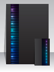 Image showing Plasma stationary business set