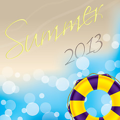 Image showing Summer wallpaper design