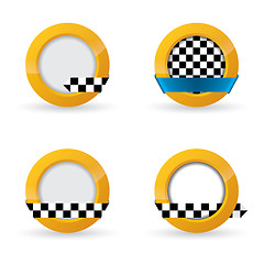 Image showing Taxi icon designs