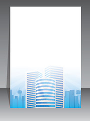 Image showing Real estate brochure or notepad design