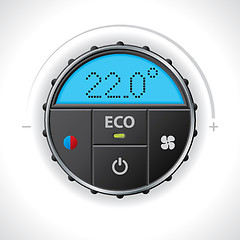 Image showing Climatronic gauge design