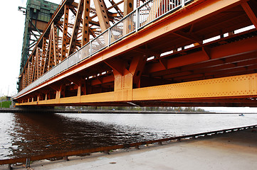 Image showing Part of lift bridge.