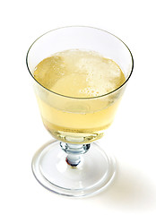 Image showing Glass of cider