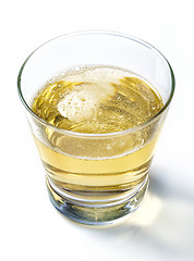 Image showing Glass of cider