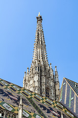 Image showing Stephansdom, St. Stephan's Cathedral, Vienna.