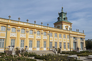 Image showing Wilanow Palace, Warsaw, Poland.