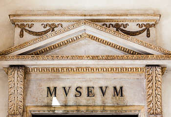 Image showing Italian Museum Entrance