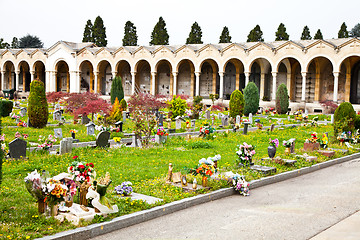 Image showing Cemetery architecture - Europe