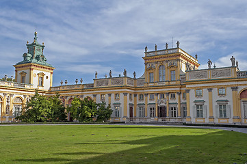 Image showing Wilanow Palace, Warsaw, Poland.