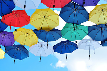 Image showing Umbrella sky