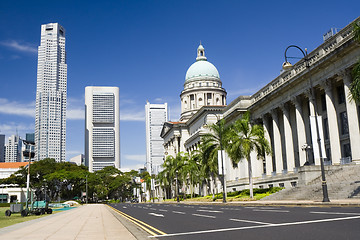 Image showing Central district of Singapore

