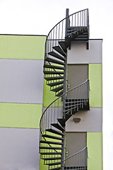 Image showing Modern stairs